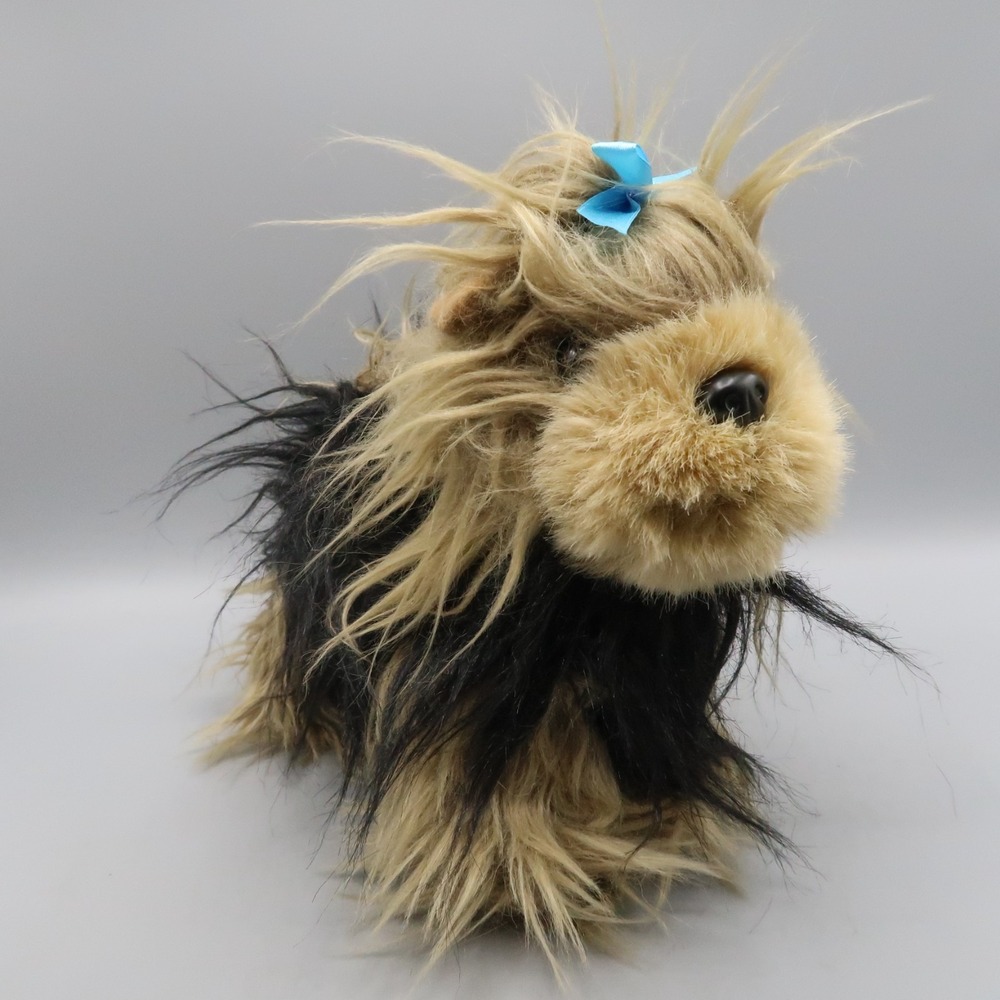 Battat Yorkie Puppy Dog Plush Stuffed Animal Toy 8" Terrier